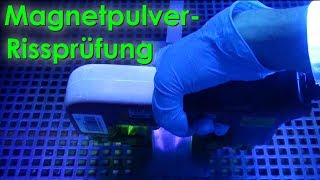 MagnetpulverRissprüfung  HAW HAMBURG [upl. by Kelton]