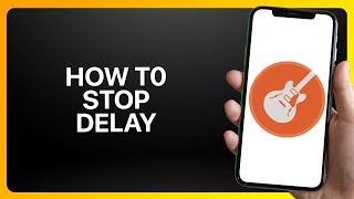 How To Stop Delay In GarageBand Tutorial [upl. by Sillaw980]