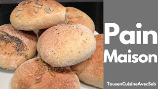 RECETTE de PAIN MAISON tousencuisineavecseb [upl. by Anoerb]