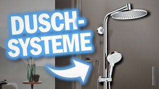 Beste DUSCHSYSTEME Vergleich  Top 3 Duschsets amp Duschsysteme mit Regendusche  Handdusche [upl. by Holcman929]