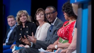 President Kagame at Milken Institute Global Conference On Making The World Better For Women amp Girls [upl. by Stefa142]