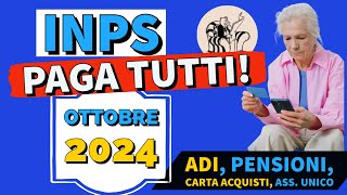 🟣 INPS OTTOBRE 👉 PAGAMENTI ANTICIPI NOVITÀ DATE ❗️ 📅 [upl. by Torruella]