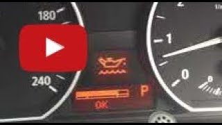 How to check the OIL level in BMW No Dipstick 1 3 5 7series X1 X3 X4 X5 X6 Electronic not iDrive [upl. by Nylirret]