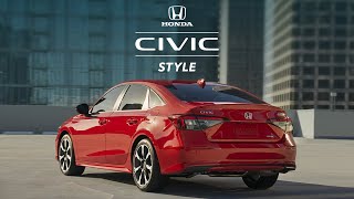 Honda Civic Sedan  Styling [upl. by Tlaw49]