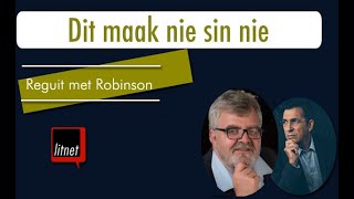 Reguit met Robinson ’n Zoomgesprek met Mike Schüssler [upl. by Funk]