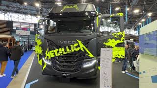 Iveco SWay 500 2024 New Dash  Metalllica Edition Walkaround And Interior Solutrance 2023 Lyon [upl. by Kisor]