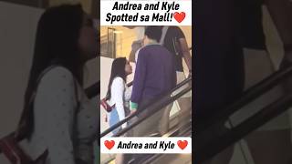 OMG ANDREA BRILLANTES amp KYLE ECHARRI SPOTTED SA MALL❤️ andreabrillantes kyleecharri shorts [upl. by Kram]