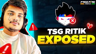 TSG RITIK Reality EXPOSED 🥺💔  EPISODE 1 [upl. by Supmart53]