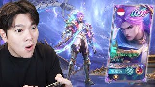 Review Skin 1111 Nolan  Mobile Legends [upl. by Orual]