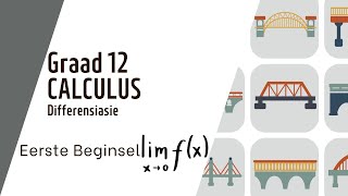 CALCULUS Eerste Beginsel Bepaal afgeleide Graad 12 WISKUNDE [upl. by Nels236]