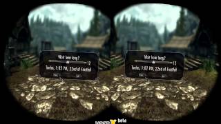 vorpX Features Using VR Keys and Edge Peek in Skyrim [upl. by Seed343]