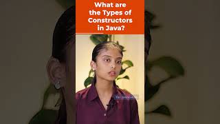 What are the Types of Constructors in Java  Java Placement Question  shorts kiransir [upl. by Marilee]