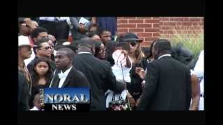 Funeral Held for Ushers Former Stepson [upl. by Ycnaffit138]