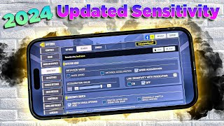 NEW 2024 UPDATED SENSITIVITY amp HUD SETTINGS  COD MOBILE [upl. by Illac]