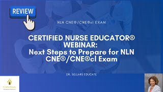 Snapshot 38 Certified Nurse Educator Exam ReTake Next Steps [upl. by Sindee]