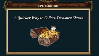 Elvenar Basics  A quicker way to collect treasure chests [upl. by Nyliret212]