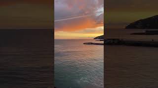 Amalfi Coast sunset and views travel italy amalficoast amalficoastitaly sunset [upl. by Elirpa]