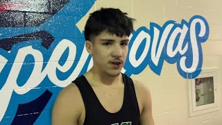 WilberClatonias Zaiyahn Ornelas talks about how hes feeling after his finals win [upl. by Wrightson]