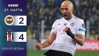 Fenerbahçe 24 Beşiktaş  27 Hafta  202223 [upl. by Nerreg]