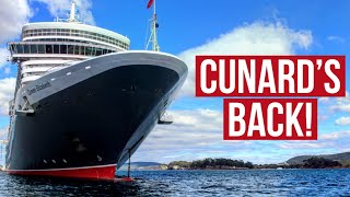 Queen Elizabeth Returns to Service Cunard is BACK [upl. by Yvonner]