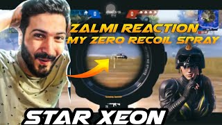 zalmi gaming reaction to my zero recoil spray and kill Zalmigaming [upl. by Zacharia]