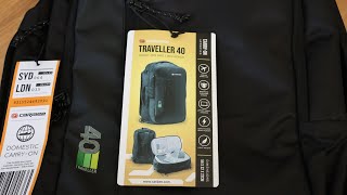 Caribee Traveller 40  Carry  On Bag  Backpack  Review [upl. by Phillie944]