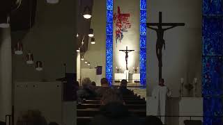 Singing prayer in Steinkjer church Norway [upl. by Campball462]