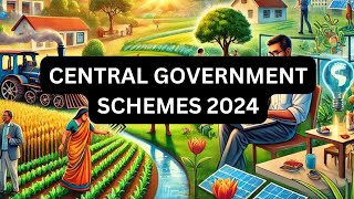 CENTRAL GOVERNMENT SCHEMES PARTI  NOV 2024  LATEST UPDATES AND KEY BENEFITS [upl. by Gnahk339]