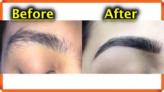 How To Trim Your Eyebrows With An Electric Trimmer  Eyebrow Tutorial For Beginners [upl. by Valoniah]