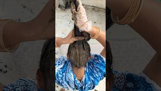 வெள்ளி கம்பி hairpacksoft and shiny at homeshorts youtubeshorts [upl. by Laehcimaj933]