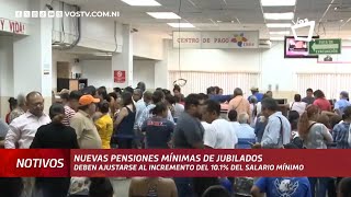 Esta sería la nueva pensión mínima de jubilados en Nicaragua [upl. by Aihc]