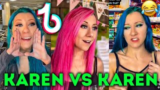 Snerixx KAREN vs KAREN Tiktok compilation 😂 [upl. by Traci]