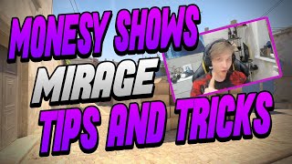 m0nesy Shows INSANE TIPS AND TRICKS on Mirage  CS2 [upl. by Loss552]