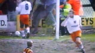 Bradford City Vs Blackpool  PlayOff Highlights 96 [upl. by Annayhs85]