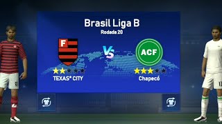 CHAPECÓ 🆚 TEXAS CITY [upl. by Hoisch266]