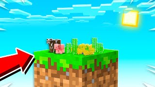 MAKING A FARM ON ONE BLOCK EP 3 [upl. by Verada69]