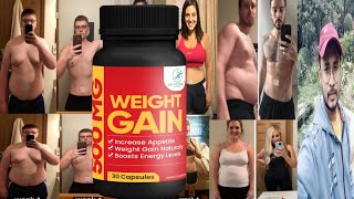 SS Herbal 500 MG Weight Gain Capsules  Honest Review [upl. by Michail]