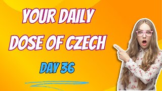 Your daily dose of Czech Day 36 [upl. by Hanny]