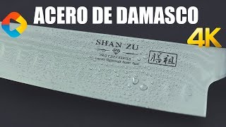 Cuchillos de Acero de Damasco  SHAN ZU  DonGregorioYJack [upl. by Ennairac629]