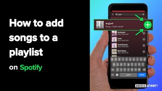 How to add songs to a playlist on Spotify [upl. by Cal]