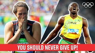 10 Athletes who proved you should NEVER give up [upl. by Raimundo537]