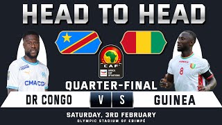 AFCON QUARTERFINAL  CONGO DR vs GUINEA  TOTALENERGIES CAF AFRICA CUP OF NATIONS 2024 [upl. by Salvidor]