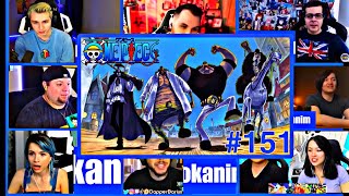 One Piece Episode 151 Reaction Mashup [upl. by Vasileior]