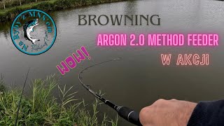 Browning Argon 20 method feeder 50g w akcji 🎣🔥💪🤜🤛 [upl. by Ahsilet]