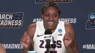 Gonzaga Second Round Postgame Press Conference  2024 NCAA Tournament [upl. by Lahcar]