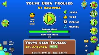 Geometry Dash  Youve been Trolled by Saltinnee with coin [upl. by Atila]