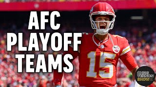 Predicting the AFC Playoff Teams  Chris Vernon Show [upl. by Thorny]