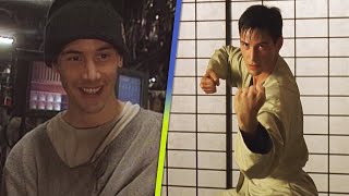 The Matrix Keanu Reeves Gives BehindtheScenes SECRETS Flashback [upl. by Juxon]