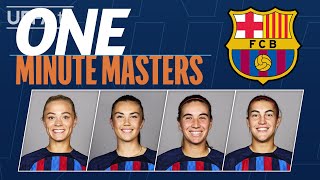 One Minute Masters BARCELONA  UWCL [upl. by Seldan757]