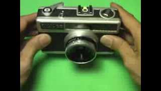 フジカ ニューコンパクト35の使い方 How to use FUJICA NEW COMPACT35 1960s visual distance estimation camera [upl. by Enoek931]